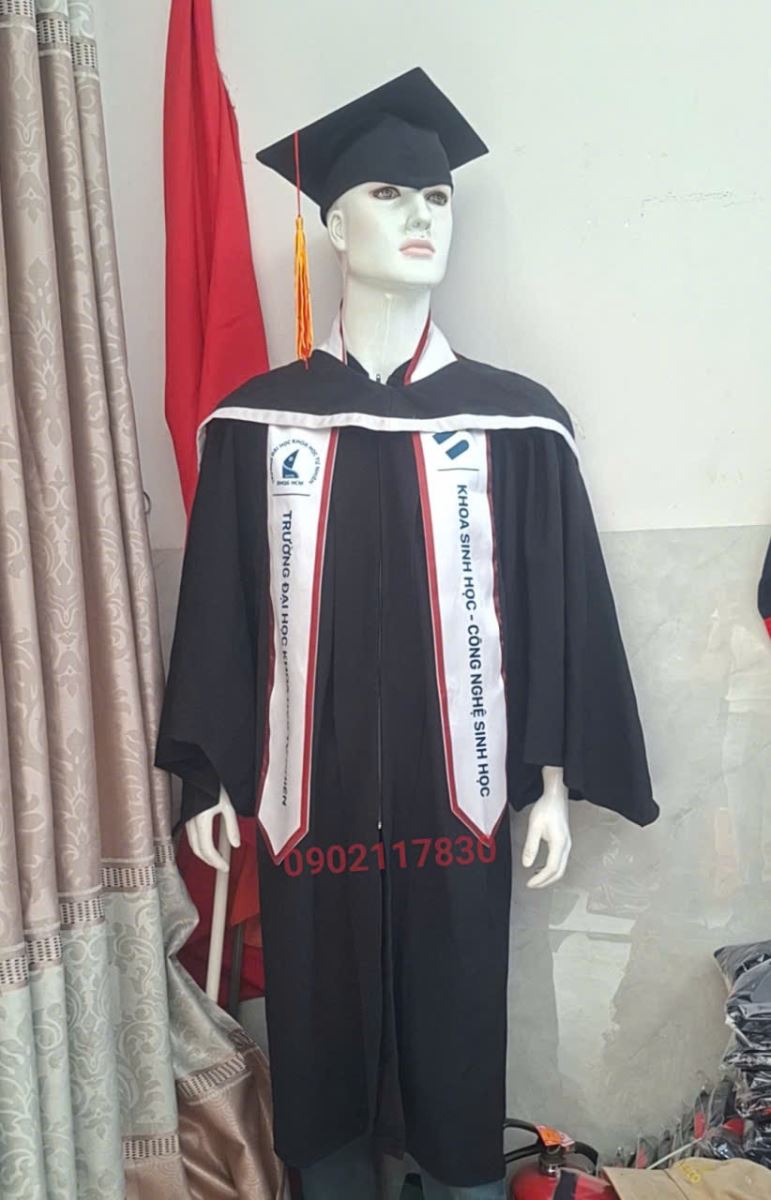 Cho thuê Áo Cử Nhân Cấp 1 , cấp 2 Giá rẻ Nhất HCM